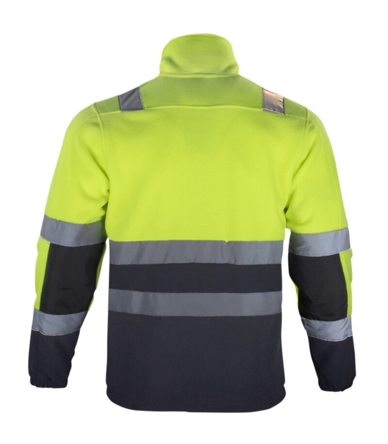 MICROPOLAR HI-VIS CLASE 2 BI-COLOR MANGA LARGA HOMBRE