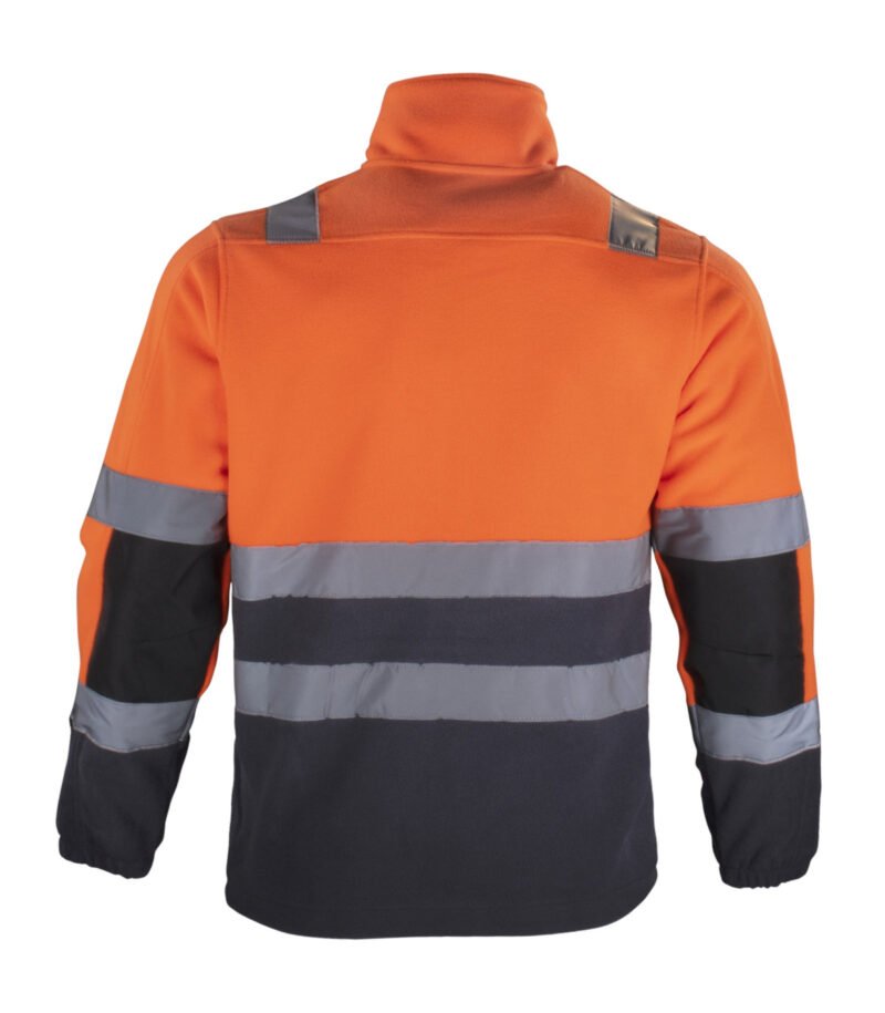 MICROPOLAR HI-VIS CLASE 2 BI-COLOR MANGA LARGA HOMBRE