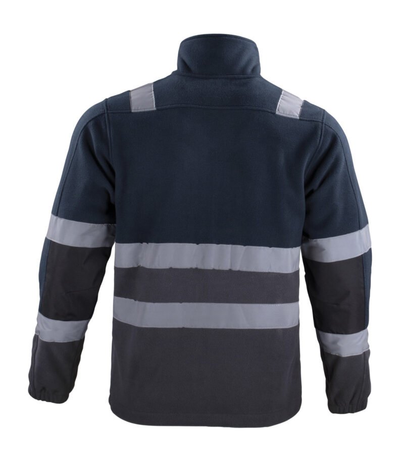 MICROPOLAR IRON LINE CON CINTA REFLECTIVA MANGA LARGA HOMBRE