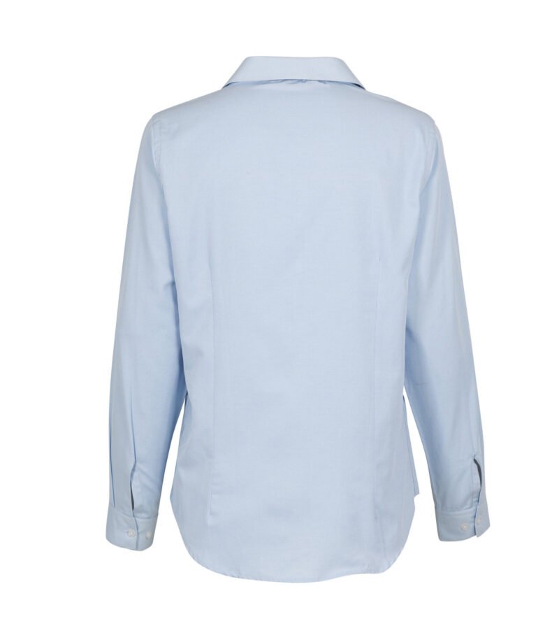 BLUSA OXFORD LIGHT MANGA LARGA MUJER