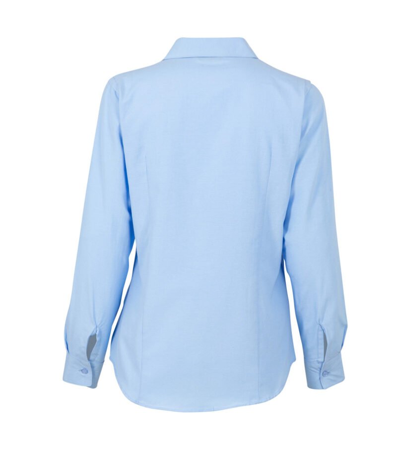 BLUSA OXFORD CLASSIC MANGA LARGA MUJER