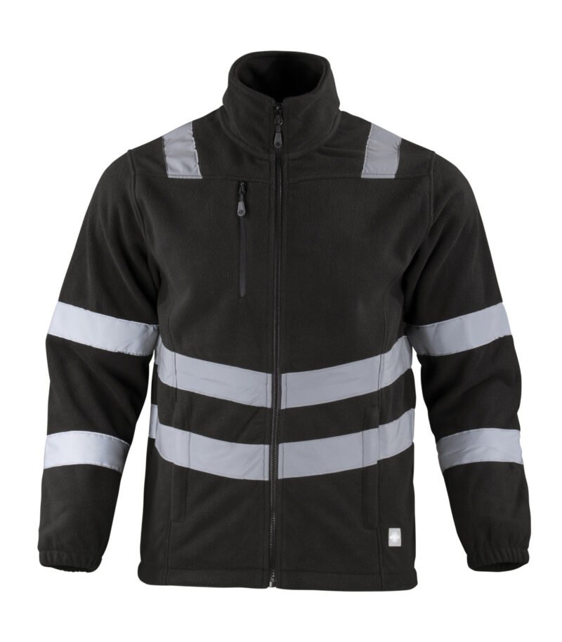 MICROPOLAR IRON LINE CON CINTA REFLECTIVA MANGA LARGA HOMBRE