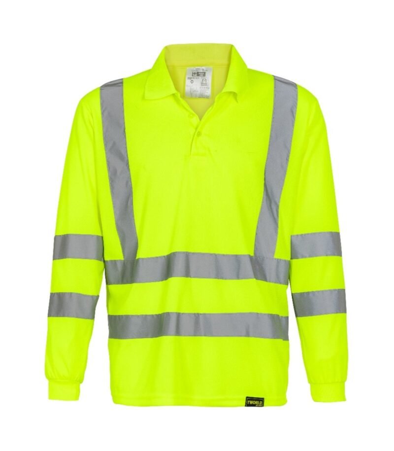 POLERA POLO DRYFIT MANGA LARGA HOMBRE