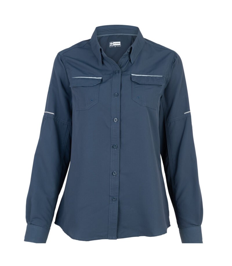 BLUSA RIPSTOP JUBAE MANGA LARGA MUJER