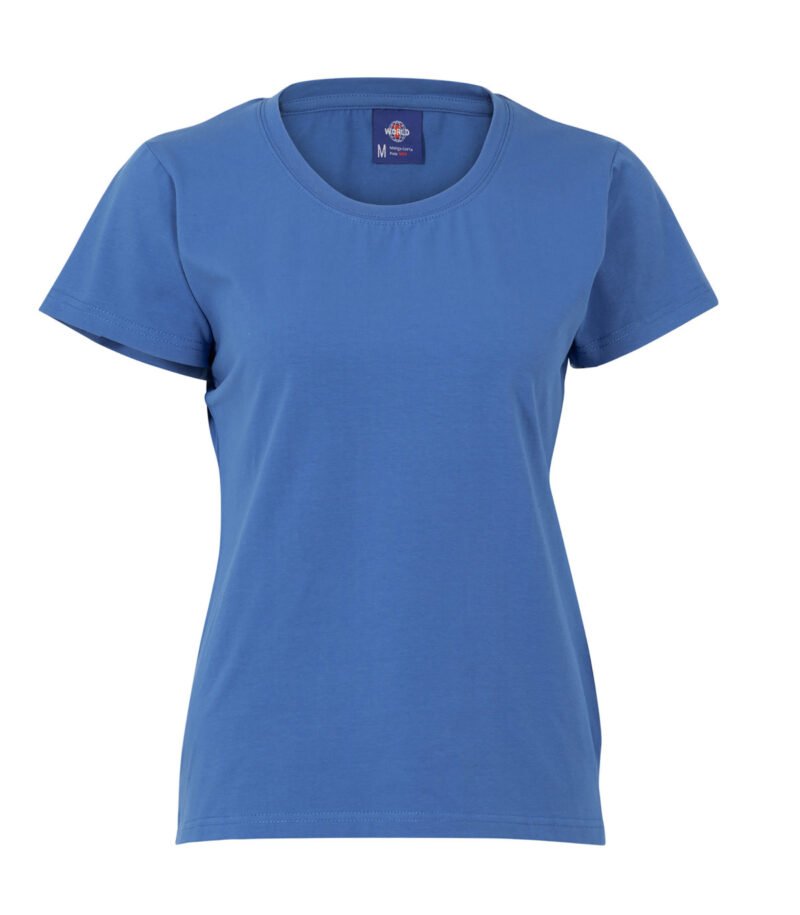 POLERA 95% ALGODÓN MANGA CORTA MUJER