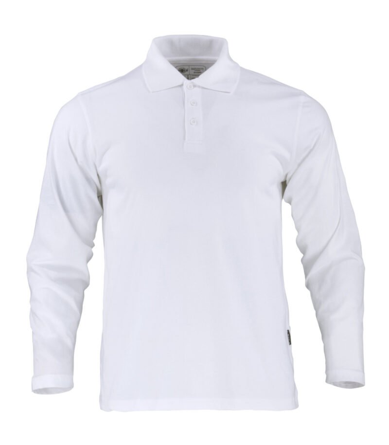 POLERA POLO DRYFRESH SMOOTH® 60% ALGODÓN MANGA LARGA HOMBRE