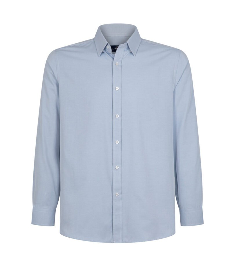 CAMISA OXFORD LIGHT MANGA LARGA HOMBRE
