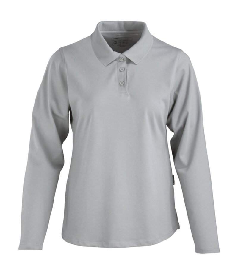 POLERA POLO DRYFRESH® 60% ALGODÓN MANGA LARGA MUJER