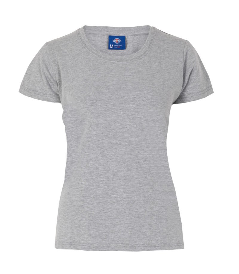 POLERA 95% ALGODÓN MANGA CORTA MUJER
