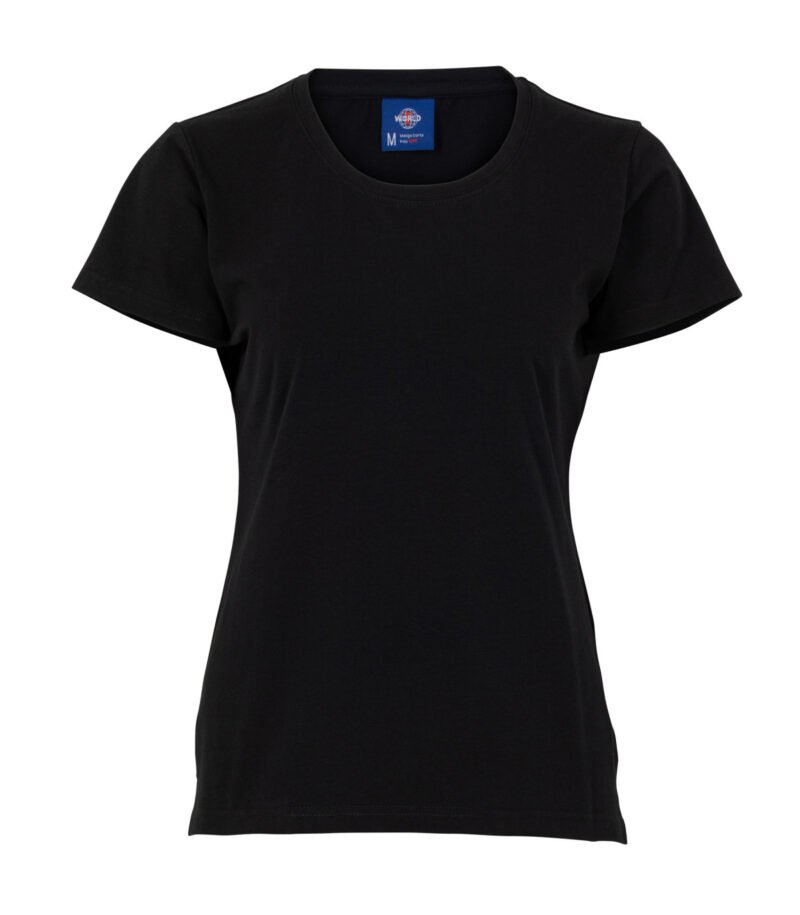 POLERA 95% ALGODÓN MANGA CORTA MUJER