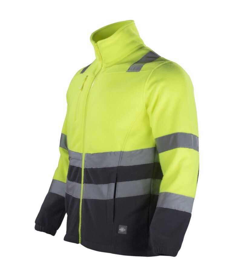 MICROPOLAR HI-VIS CLASE 2 BI-COLOR MANGA LARGA HOMBRE