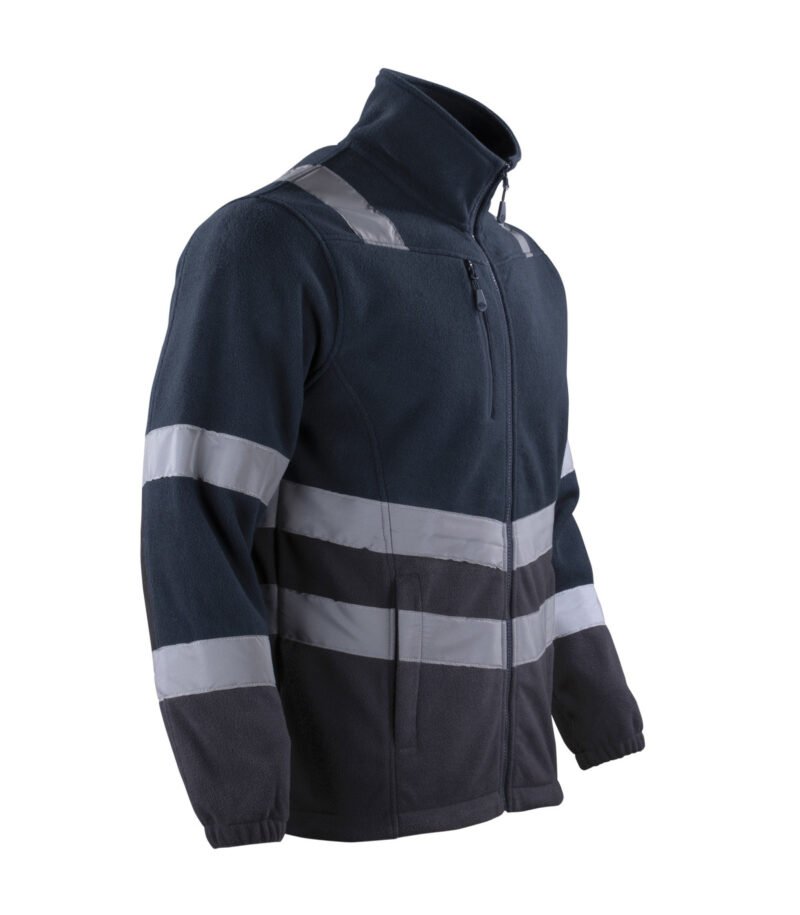 MICROPOLAR IRON LINE CON CINTA REFLECTIVA MANGA LARGA HOMBRE
