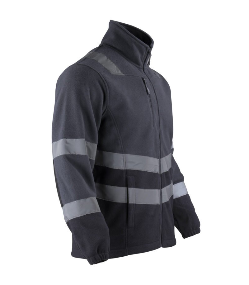 MICROPOLAR IRON LINE CON CINTA REFLECTIVA MANGA LARGA HOMBRE