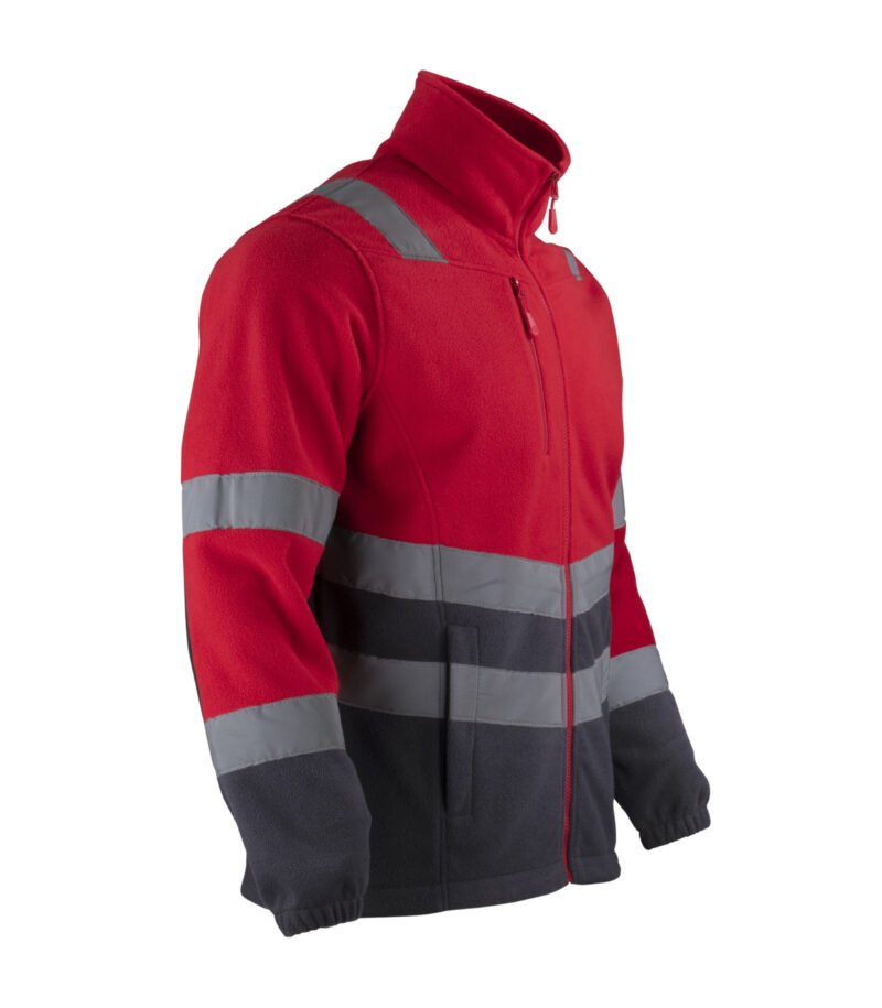 MICROPOLAR IRON LINE CON CINTA REFLECTIVA MANGA LARGA HOMBRE