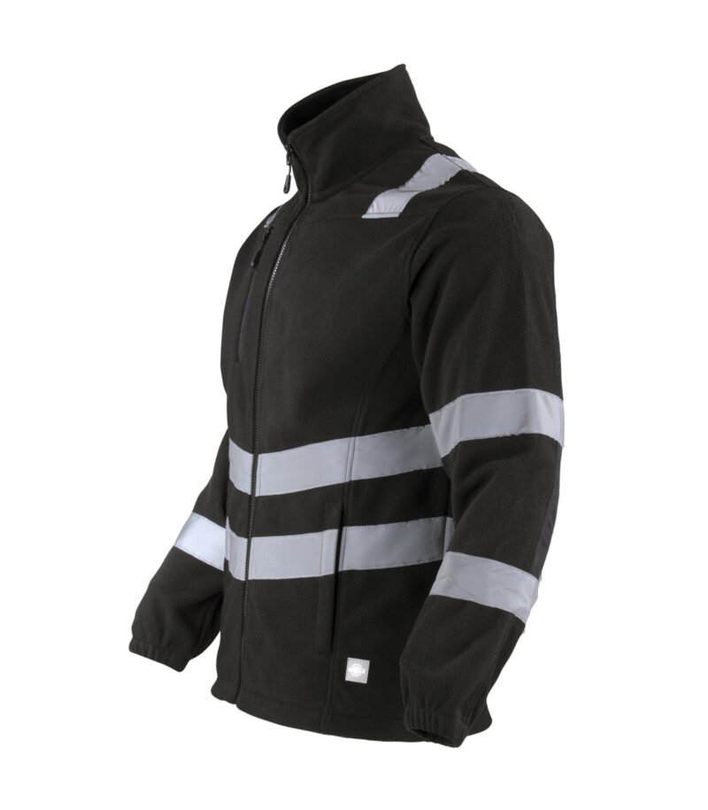 MICROPOLAR IRON LINE CON CINTA REFLECTIVA MANGA LARGA HOMBRE