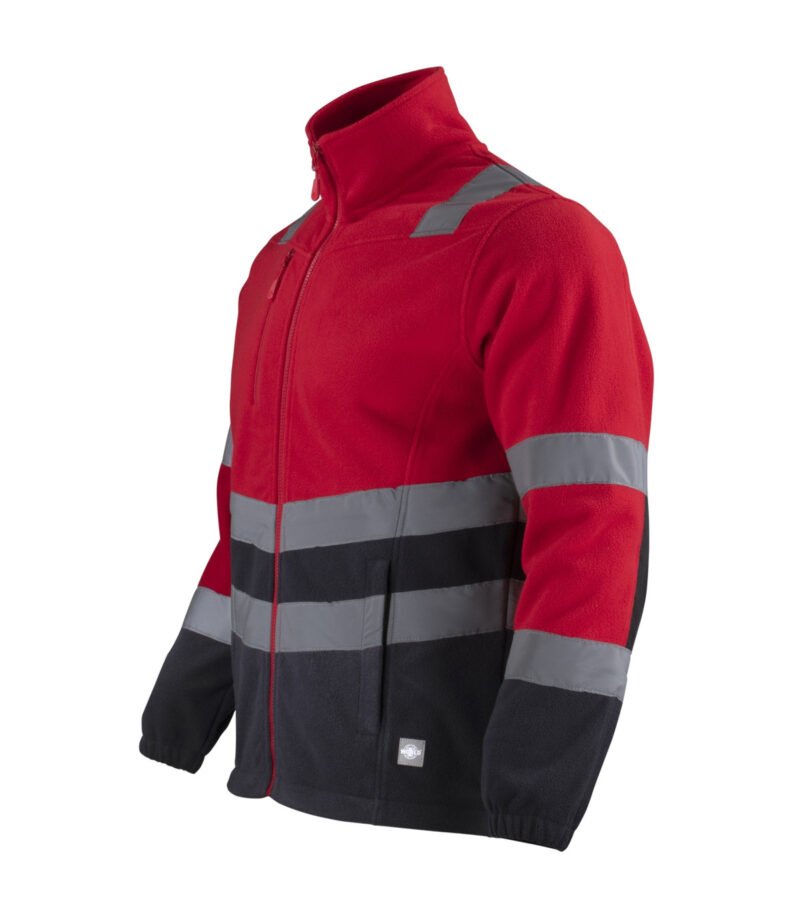 MICROPOLAR IRON LINE CON CINTA REFLECTIVA MANGA LARGA HOMBRE