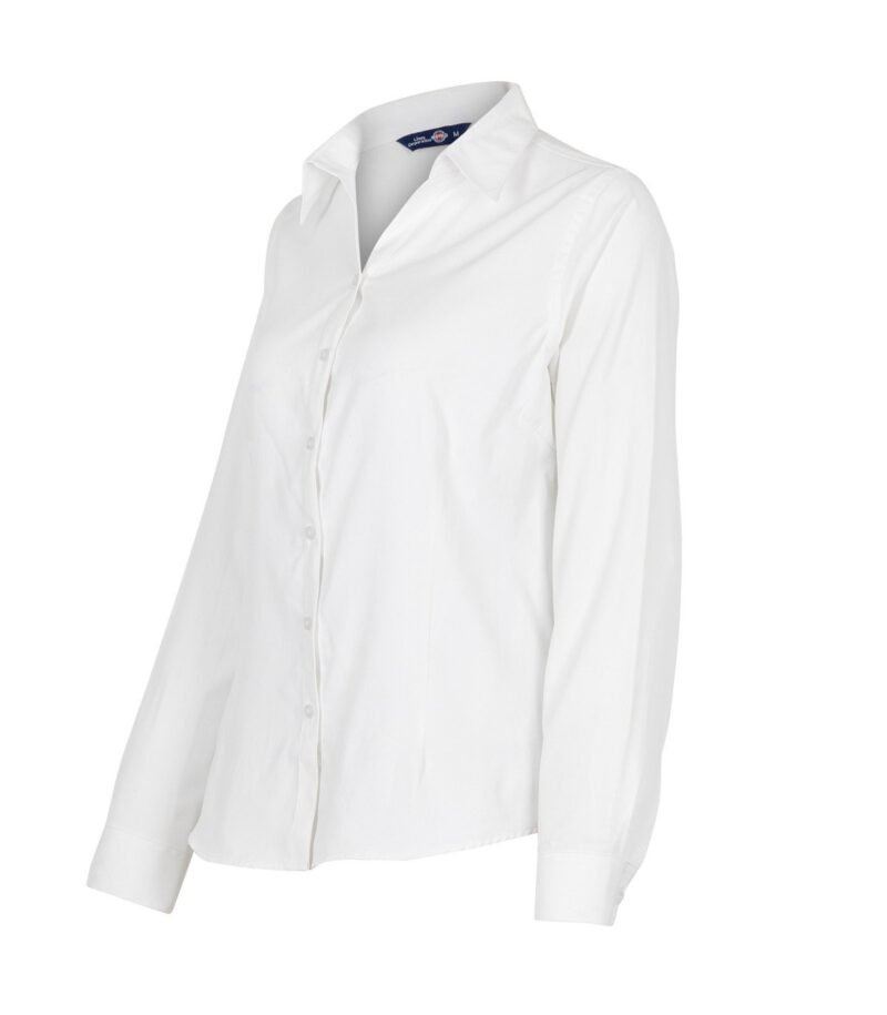 BLUSA OXFORD LIGHT MANGA LARGA MUJER