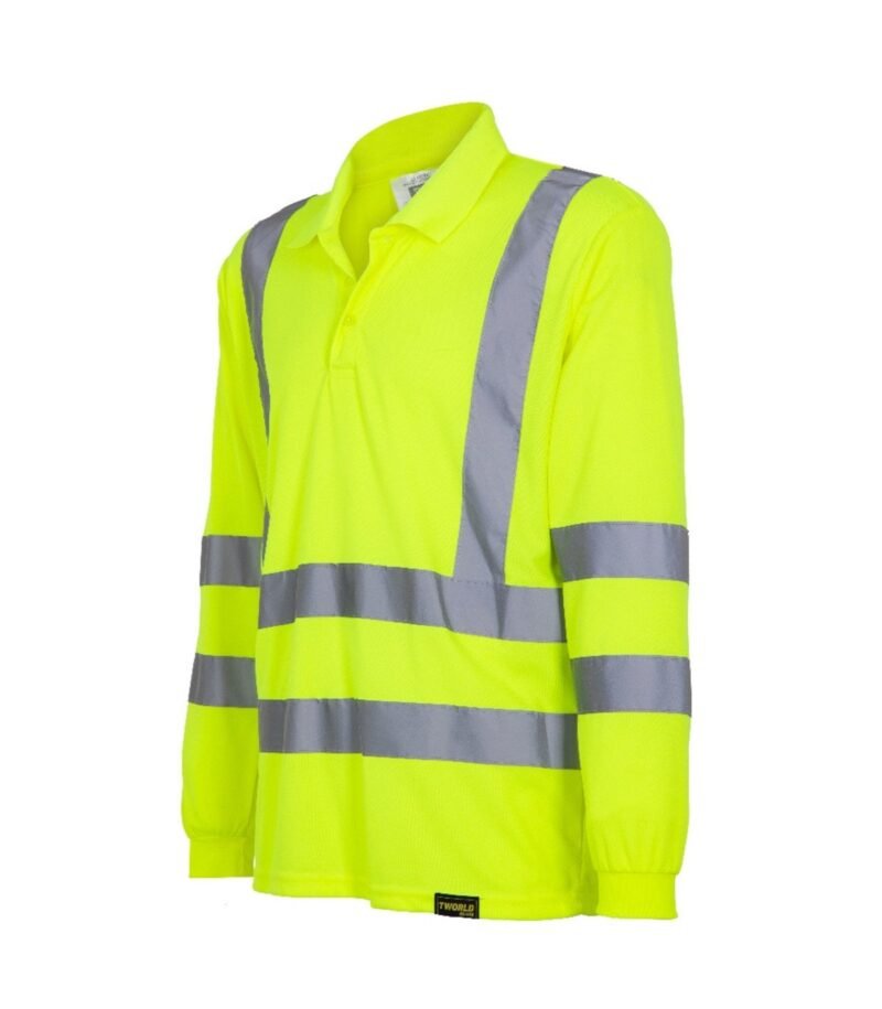 POLERA POLO DRYFIT MANGA LARGA HOMBRE