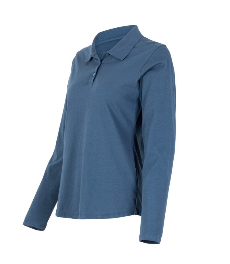 POLERA POLO DRYFRESH® 60% ALGODÓN MANGA LARGA MUJER