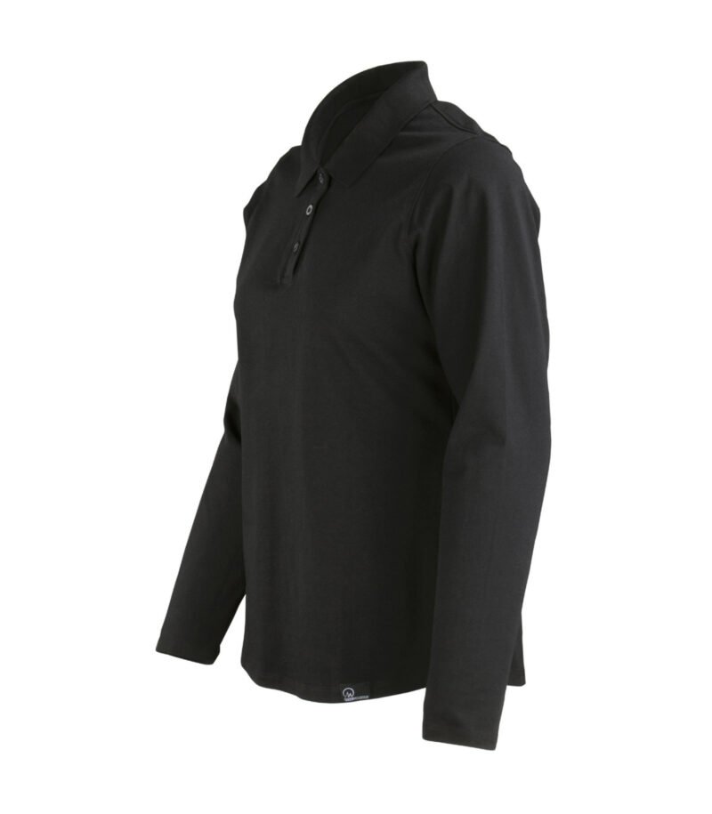 POLERA POLO DRYFRESH SMOOTH® 60% ALGODÓN MANGA LARGA MUJER