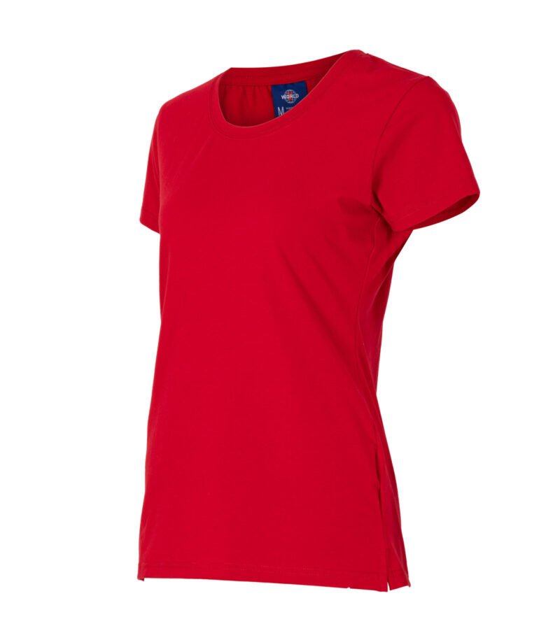 POLERA 95% ALGODÓN MANGA CORTA MUJER