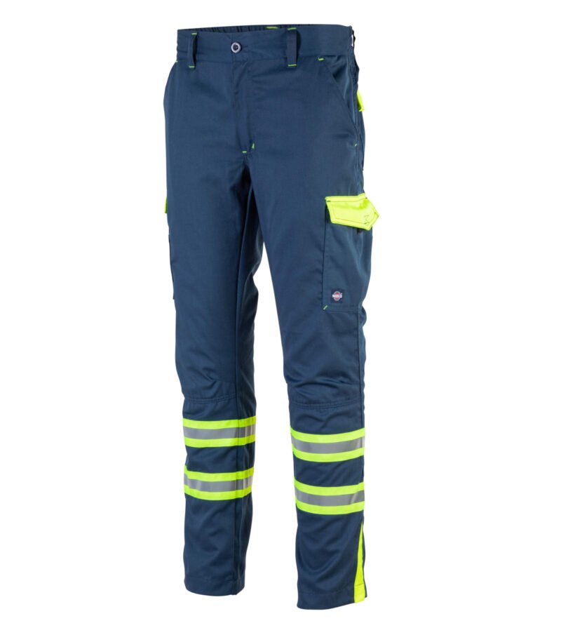 PANTALÓN CARGO GABARDINA BI-COLOR CON CINTA DÍANOCHE HOMBRE