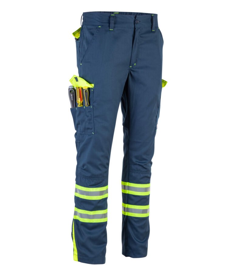 PANTALÓN CARGO GABARDINA BI-COLOR CON CINTA DÍANOCHE HOMBRE